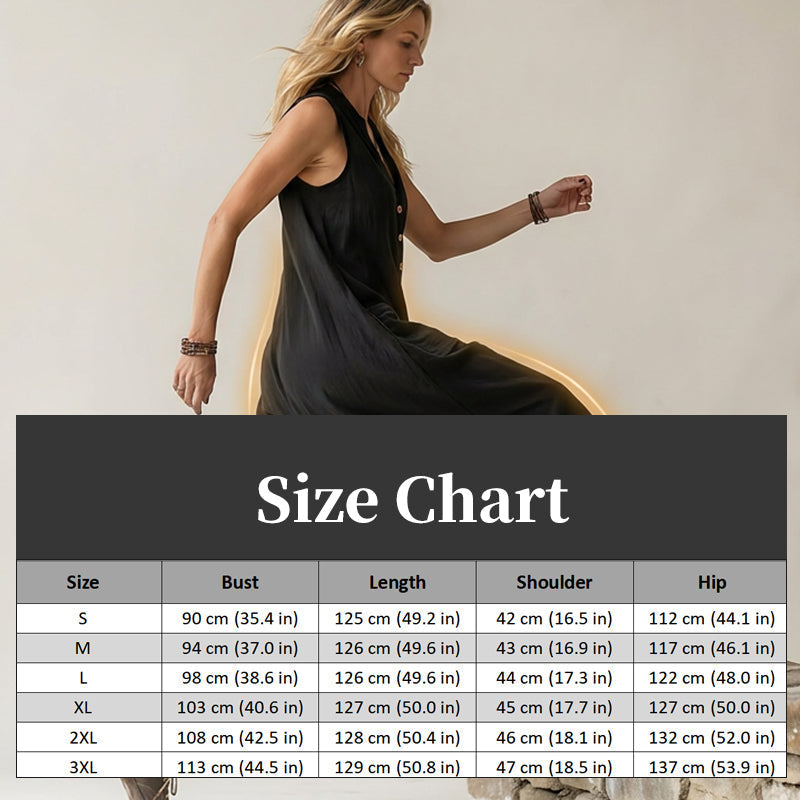 Women's Casual V-Neck Sleeveless Jumpsuit