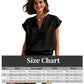 Women's Casual V-Neck Top & Shorts Set