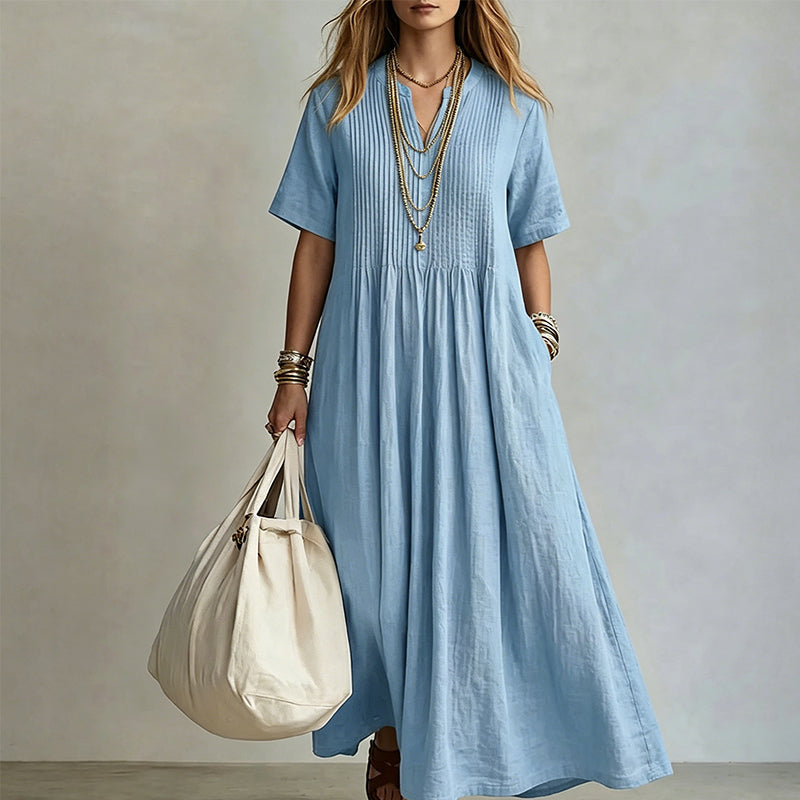 🔥 Today Only – Up To 50% OFF 👗 Women's Loose Casual V-Neck Dress✨