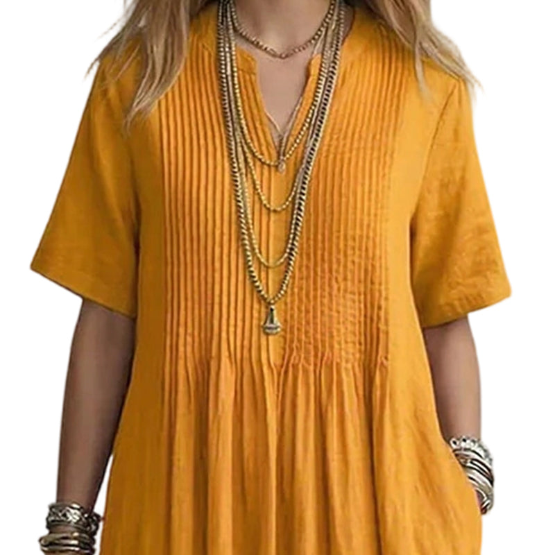 🔥 Today Only – Up To 50% OFF 👗 Women's Loose Casual V-Neck Dress✨
