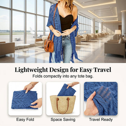 🌊SUMMER HOT SALE 50% OFF 💖Women's Open-Front Knit Cover-Up