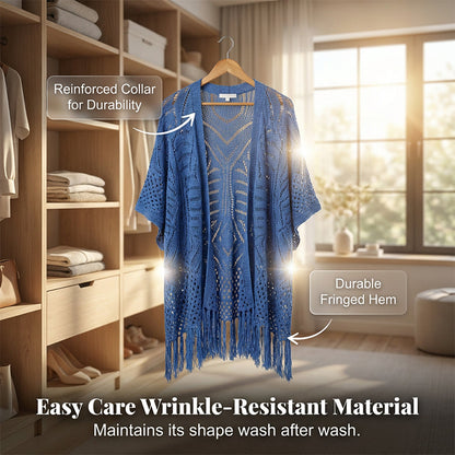 🌊SUMMER HOT SALE 50% OFF 💖Women's Open-Front Knit Cover-Up