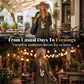 Women's Elegant Bohemian Maxi Dress | Modest V-Neck Tiered Skirt Lightweight Holiday Tunic for Mature Ladies
