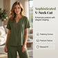 👕Spring Summer New Plus Size Women's Casual Long Sleeve Shirt & Loose Pants Set, ✨Perfect for Vacation & Daily