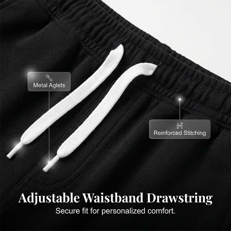 Men's Letter Tee & Drawstring Shorts Set