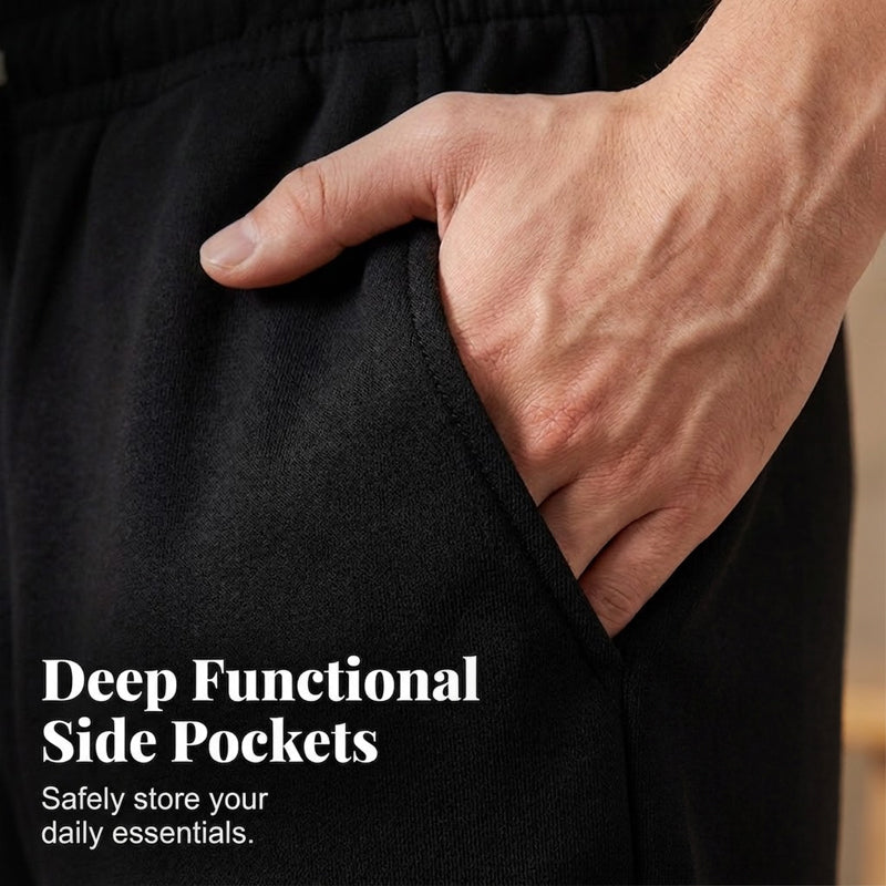 Men's Letter Tee & Drawstring Shorts Set