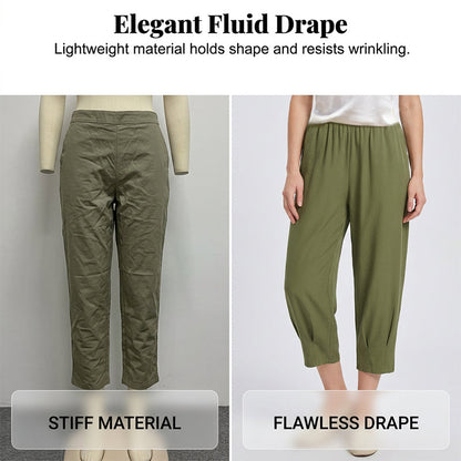 Women’s Casual Loose Fit Cropped Pants