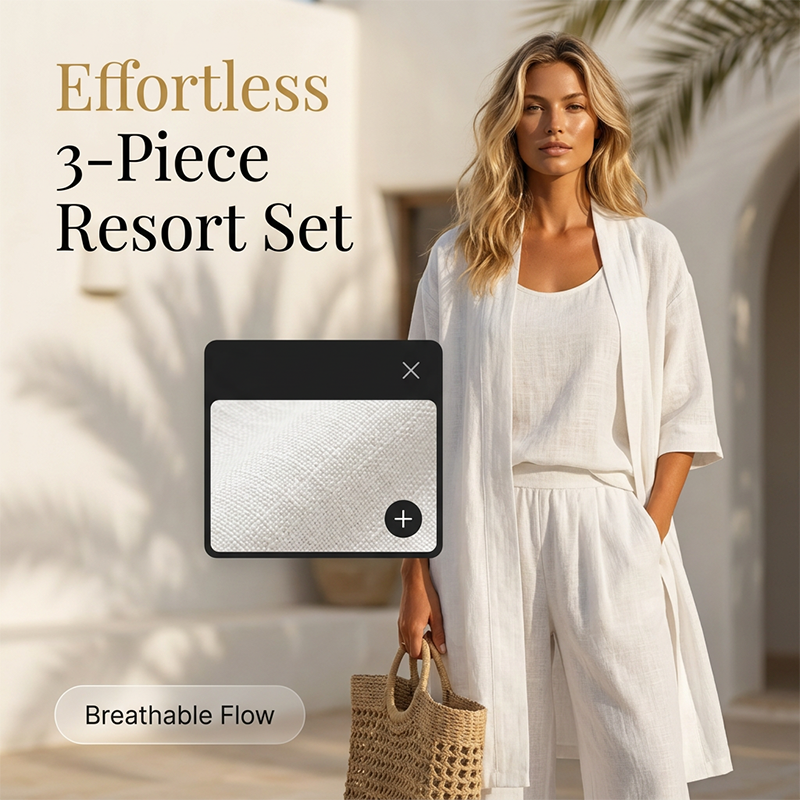Women's 3-Piece Summer Outfit
