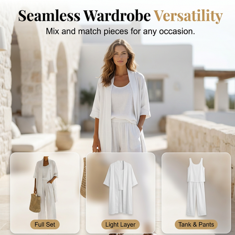 Women's 3-Piece Summer Outfit