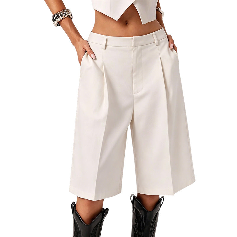 🔥🏆LAST DAY SALE 50% OFF🔥New Arrivals & Best Sellers-Women's Loose Fit Bermuda Shorts