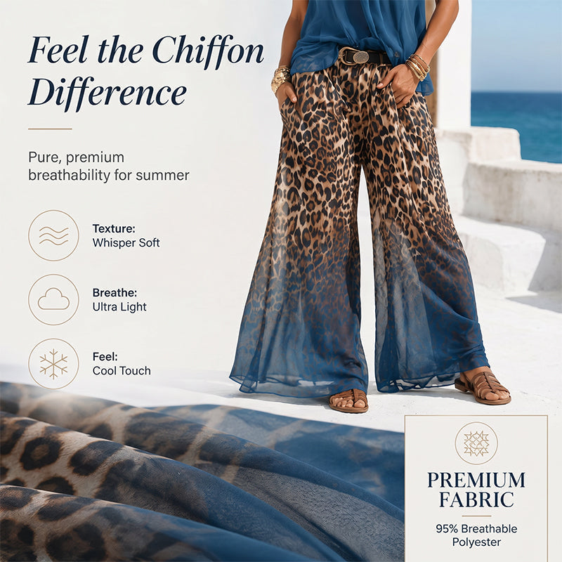 👗Women’s Halter Sleeveless Top & Leopard Pants Set-Leg Pants Set – Bold, Chic & Effortless Summer Outfit🔥