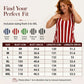 Women's Striped Sleeveless Maxi Dress