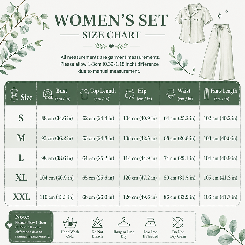 Womens's Elegant Print Two-Piece Set