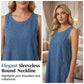 🏆LAST DAY SALE 50% OFF🔥Women's Sleeveless Maxi Denim Dress with Pockets