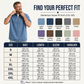 Men's Vintage Denim Half-Zip T-Shirt