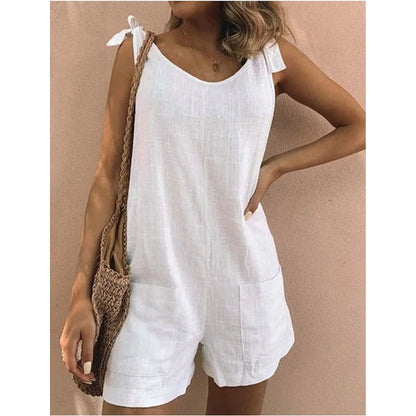 🏆LAST DAY 49% OFF👗Women's Breathable Casual Sleeveless Romper