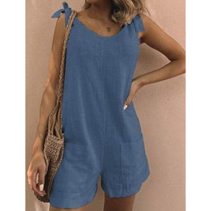 🏆LAST DAY 49% OFF👗Women's Breathable Casual Sleeveless Romper