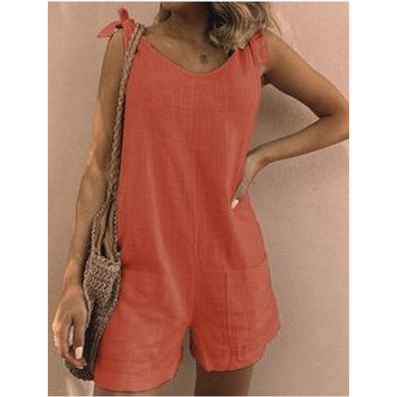 🏆LAST DAY 49% OFF👗Women's Breathable Casual Sleeveless Romper