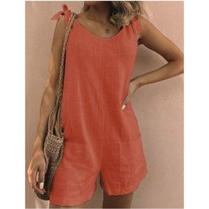 🏆LAST DAY 49% OFF👗Women's Breathable Casual Sleeveless Romper