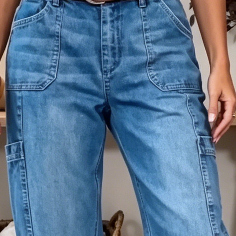 📢Mid-Season Sale: 50% off – limited time ⏰Women's Casual Stretchy Cropped Denim Pants