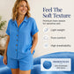 Women's Button-Down Shirt & Shorts 2-Piece Set
