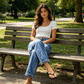 Women's Stretchy Classic Denim Jeans