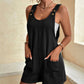 Women's Relaxed-Fit Casual Short Overalls