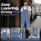 Men's Classic Fit Denim Overalls