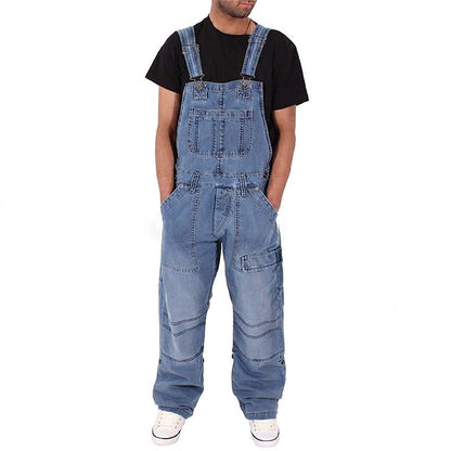 Men's Classic Fit Denim Overalls