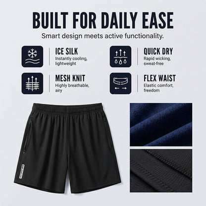 Men's Quick-Dry T-Shirt & Shorts Set