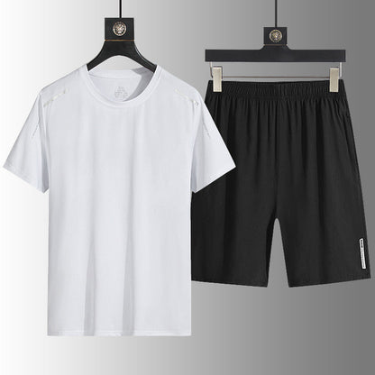 Men's Quick-Dry T-Shirt & Shorts Set