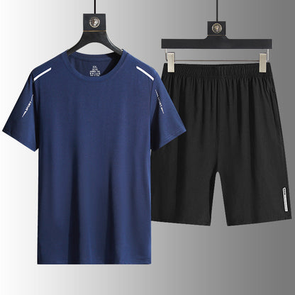 Men's Quick-Dry T-Shirt & Shorts Set