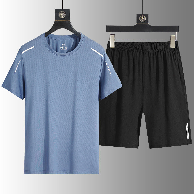 Men's Quick-Dry T-Shirt & Shorts Set