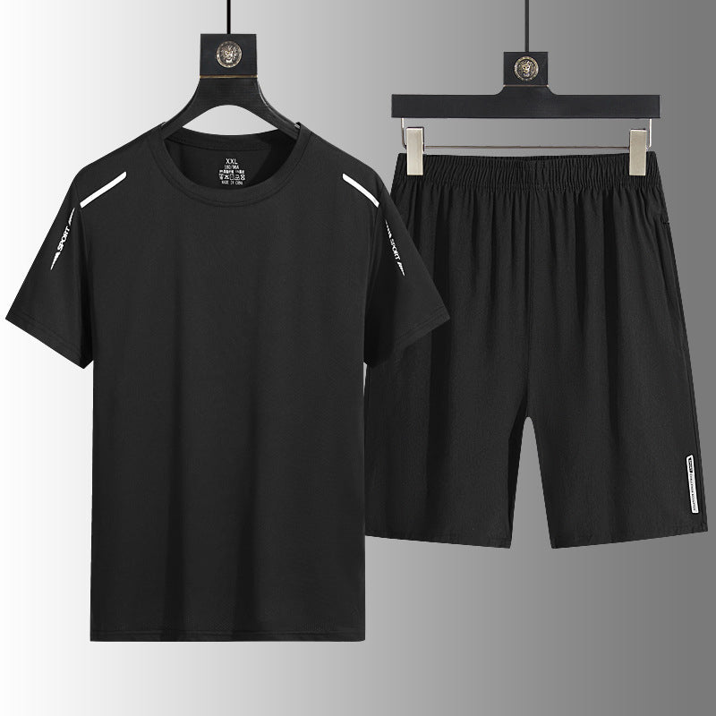 Men's Quick-Dry T-Shirt & Shorts Set