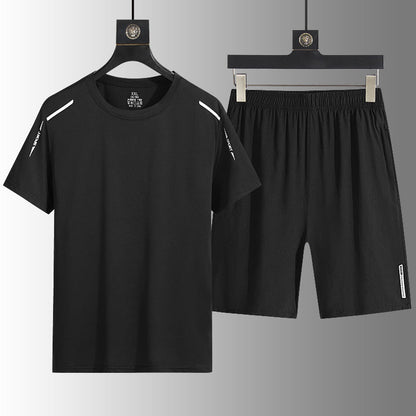 Men's Quick-Dry T-Shirt & Shorts Set