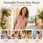 Women's Casual V-Neck Button-Up Top