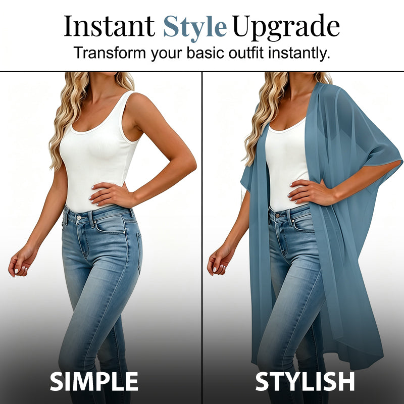 Women's Loose Solid Color Cover-Up Dress with Square Neck and Bow-Knot
