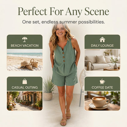 Women's Summer Casual 2-Piece Outfit