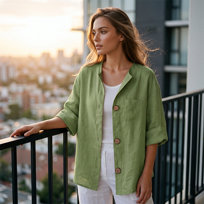 Women's Relaxed Fit Summer Blouse