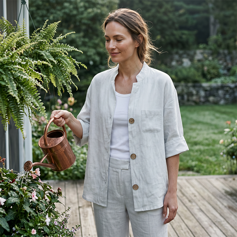 Women's Relaxed Fit Summer Blouse
