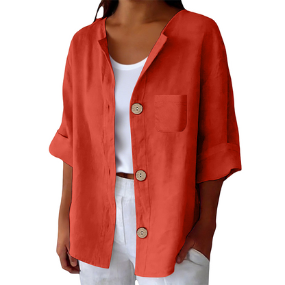 Women's Relaxed Fit Summer Blouse