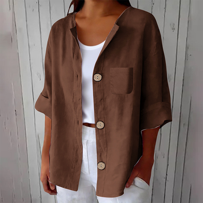 Women's Relaxed Fit Summer Blouse