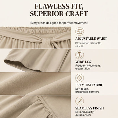 Women's Half Sleeve Wide-Leg Jumpsuit