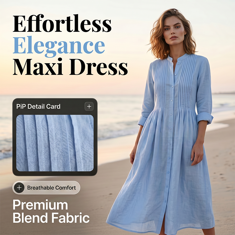 Flowy Shirt Dress