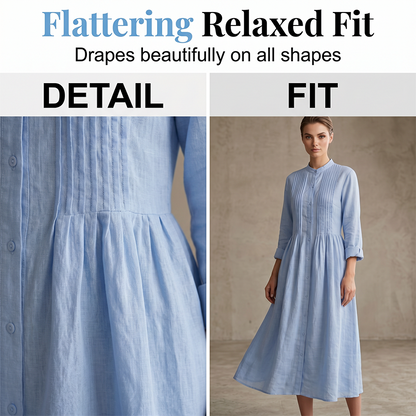 Flowy Shirt Dress
