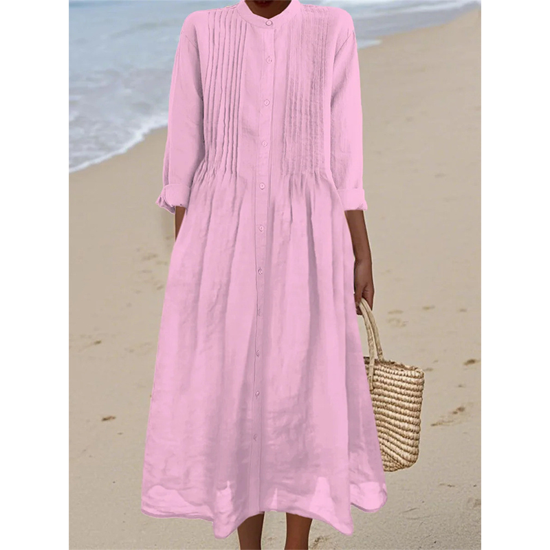 Flowy Shirt Dress