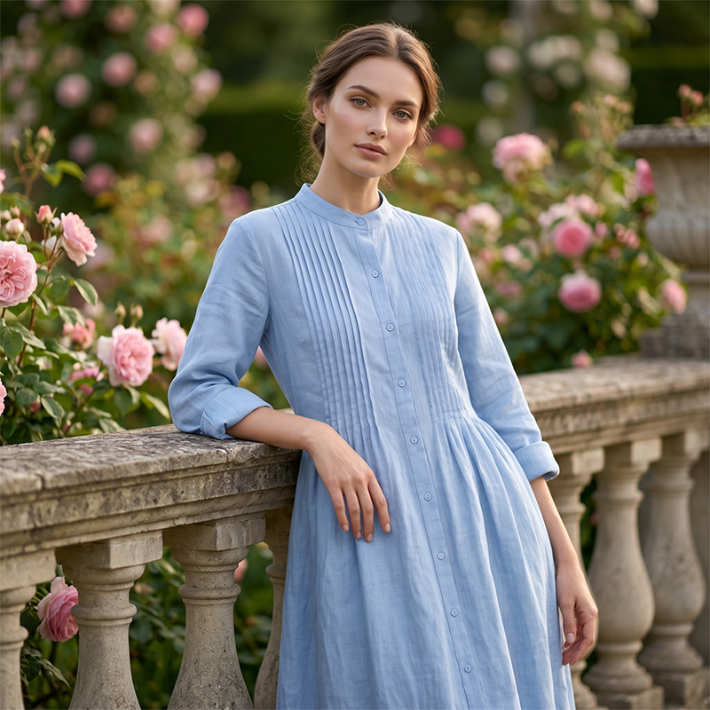 Flowy Shirt Dress