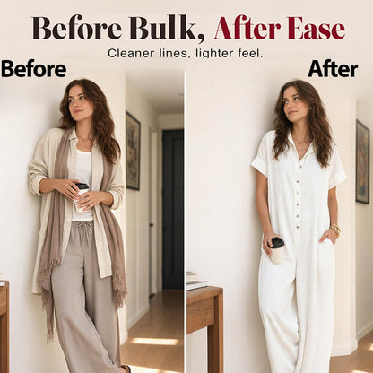 Women's Casual Loose Short Sleeve Button Jumpsuit
