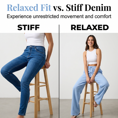 Women's Casual Straight-Leg Pants