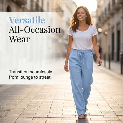 Women's Casual Straight-Leg Pants